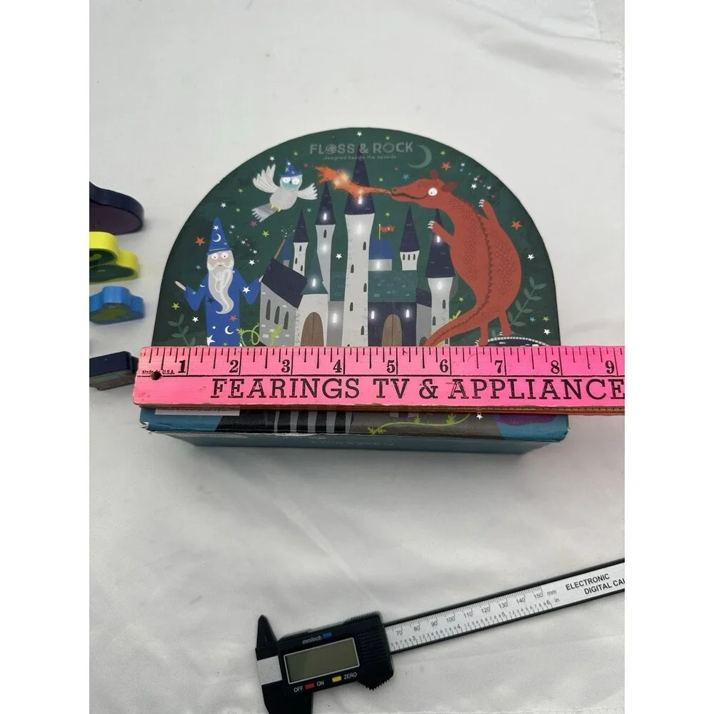 Floss & Rock 41P3660 Spellbound Playbox Used Flaws Travel Play Set Wizard Magic